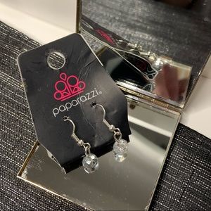 6/$20 Paparazzi Accessories Crystal Round Beaded Drop Earrings New